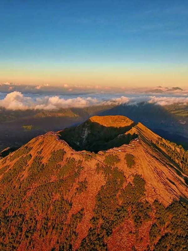 Hiking Mount. Batur